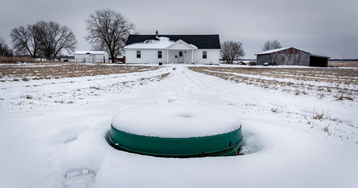 Winterizing Your Septic System Before an Iowa Freeze