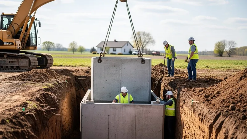 Septic Tank Installation service in Marshalltown, IA